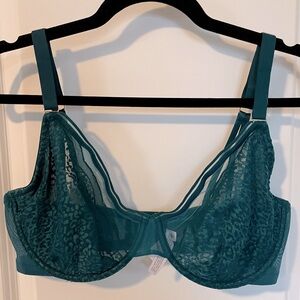 Auden Unlined Mesh Bra w/ Underwire Size 38D